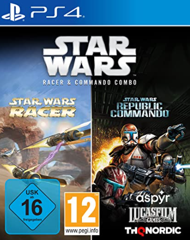 Star Wars, Racer and Commando Combo, 1 PS4-Blu-ray Disc