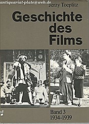 Geschichte Des Films, Band 3;  1934 - 1939;