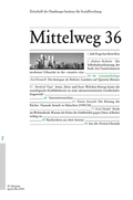 Wenn Städte kreativ werden. Mittelweg 36, Zeitschrift des Hamburger Instituts für Sozialforschung, Heft 2/2009