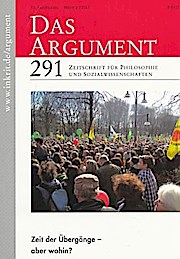 Das Argument 291. Zeitschrift für Philosophie und Sozialwissenschaften