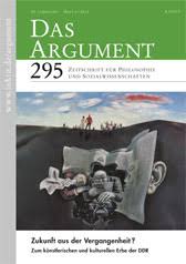 Das Argument 295. Zeitschrift für Philosophie und Sozialwissenschaften