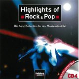 Highlights of Rock & Pop. AudioCD 4: Die Song-Collection für den Musikunterricht. Originalaufnahmen CD 4