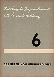 Schriftreihe Der deutsche Imperialismus und der zweite Weltkrieg - Band 6