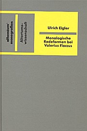 Monologische Redeformen bei Valerius Flaccus