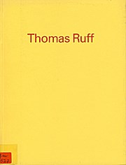 Thomas Ruff: Dt. /Engl. (Schriften zur Sammlung des Museums für Moderne Kunst Frankfurt am Main)