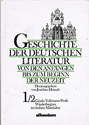 K.T.: Wiederbeginn volkssprachiger Schriftlichkeit im hohen Mittelalter (1050/60-1160/70)