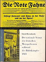 Der nationale Verrat der deutschen Monopolherren während des Ruhrkampfes 1923