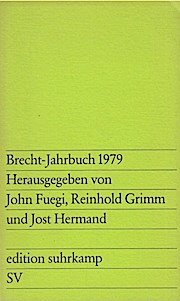 Brecht-Jahrbuch 1979.